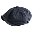 thumbnail image 1 of MESSUEN Beret Cap Men Hats Fashion Berets for Men Mens Beret Hats Beret for Men's Newsboy Hat Mens Beret Navy One Size, 1 of 9