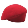 thumbnail image 1 of MESSUEN Beret Hats Women Beret Hat Women Winter Hat Newsboy Hat Winter Caps for Women Winter Hat Womens Newsboy Cap Red One Size, 1 of 7