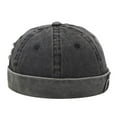 thumbnail image 1 of MESSUEN Brimless Cap Brimless Hats Brimless Caps for Men No Brim Hats for Men Brimless Hat Summer Beanie for Men Beanie Hat Men Black One Size, 1 of 6