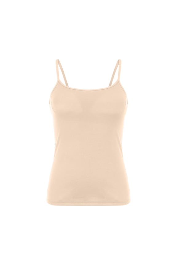 Camisole Tops for Women Tanktops with Built in Bras Scoop Neck Camisole Top Tee Fit Turtleneck Blouse Shirt Solid Blouse Features: Women Casual Tops Womens Top Beige 3XL