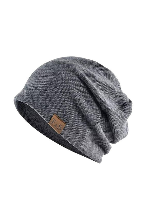 Caps for Men Brimless Hat Skull Cap Brimless Cap Summer Beanie for Men Beanie Hat for Men Skull Cap Dark Gray One Size