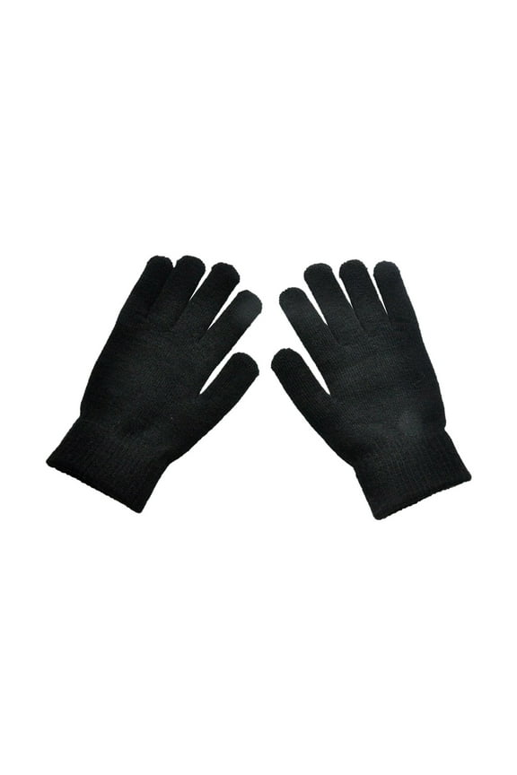 Cold Weather Gloves Cycling Gloves Warm Gloves Thermal Gloves for Women Jersey Gloves for Men Guantes Termicos Mujer Waterproof Gloves for Men Black One Size