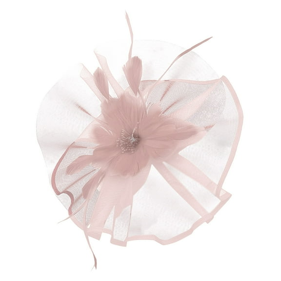 MESSUEN Fascinators Hat Ladies Hats for Church Tea Party Hat for Women Tea Party Hats for Girls Women Hats Fashion Womens Tea Party Hat Tea Hats for Women Rose Gold One Size