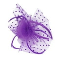 thumbnail image 1 of MESSUEN Fascinators Hats for Women Hair Fascinators for Women Dress Hat Fascinators Hat Ladies Hats for Church Ladies Fascinator Hats Headbands for Women Purple One Size, 1 of 6