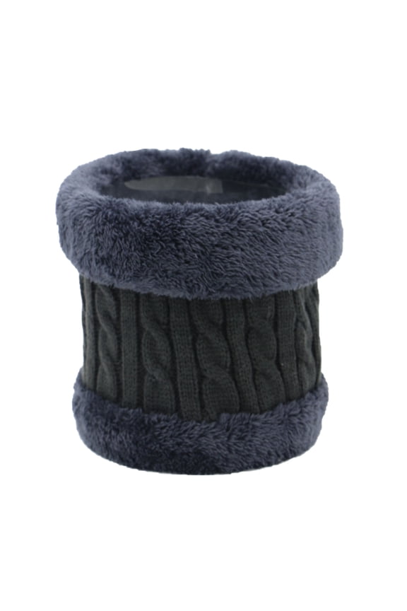 Fleece Neck Gaiter Thick Scarf Warm Scarf Cloaks for Women Shawl Poncho for Women Winter Scarves for Women Scarf for Woman Gray One Size