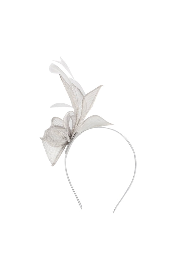 Hair Fascinators for Women Headbands for Women Girl Hat Womens Church Hats Tea Hats for Women Dress Hats for Women Womens Fashion Hats Gray One Size
