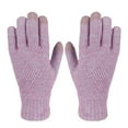 thumbnail image 1 of MESSUEN Hiking Gloves Exercise Gloves Accessories Men's Gloves Warm Gloves Cold Weather Gloves Ski Gloves Driving Snow Gloves Warm Gloves for Men Thermal Gloves for Women Purple One Size, 1 of 2
