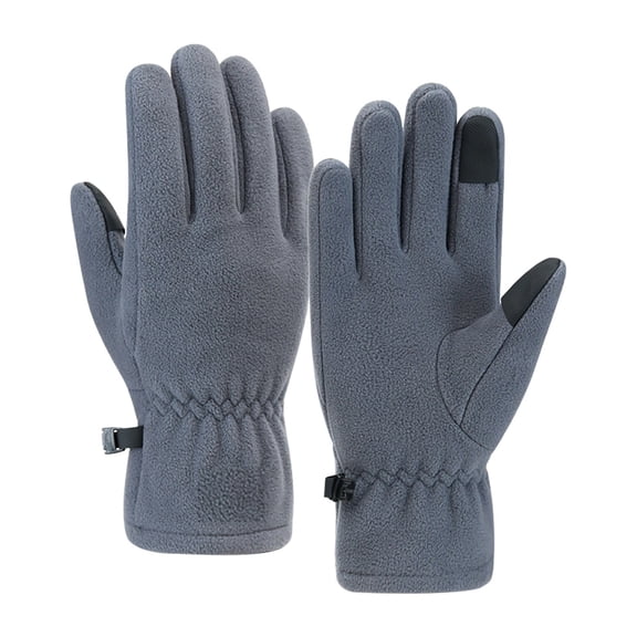 MESSUEN Hiking Gloves Ski Gloves Cotton Gloves for Women Men's Gloves Snow Gloves Driving Women Gloves Heated Gloves for Women Womens Winter Gloves Cycling Gloves Gray A