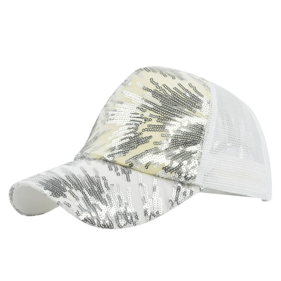 MESSUEN Ladies Hats Womens Hats Baseball Caps Baseball Hat Womens Baseball Cap Mens Baseball Hats Women Trucker Hat White One Size