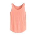 thumbnail image 1 of MESSUEN Ladies Tank Tops Loose Fitting Tank Tops for Women Crew Neck Camisole Bamboo Cotton Korean U Shaped Bottoming Vest Womens Tops Dressy Casual Summer Tops for Women Pink One Size, 1 of 3
