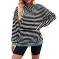 thumbnail image 1 of MESSUEN Oversized Hoodies Long Hoodie Thick Hoodie for Women Woman Tops Womens Sweatshirt for Women Black S, 1 of 5
