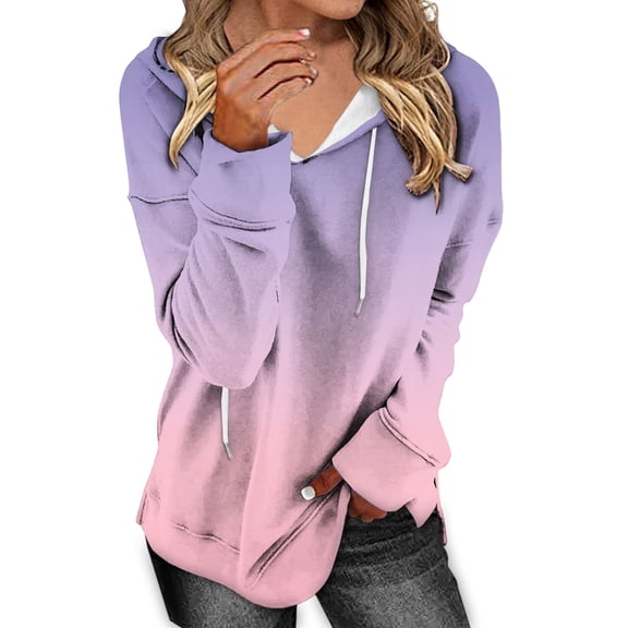 MESSUEN Oversized Hoodies Thermal Hoodies for Women Drawstring Hoodie Women Top Long Sleeve Womens Tops Cute Tops Womens Fall Tops Pink 1 XL