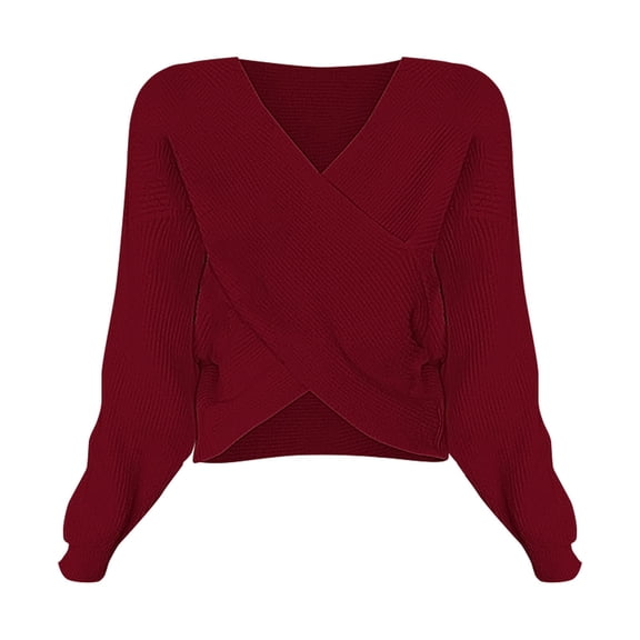 MESSUEN Poncho Sweater Women Poncho with Sleeves Thermal Sweater for Women Winter Scarves for Women Womens Cape Womens Ponchos Beach Scarf Red One Size