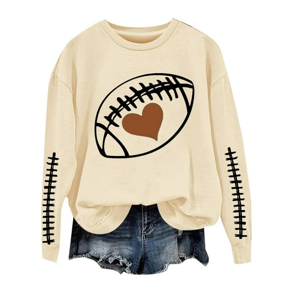 MESSUEN Pullover Sweatshirts for Women Cotton Sweatshirt Crop Top Sweatshirt for Women Trendy Hoodies Zip Up Hoodie Dress for Women Hoodies Women Beige M