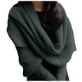 thumbnail image 1 of MESSUEN Shawl Wraps for Women Knitted Shawl Scarf for Women Cape Scarves for Women's Poncho Women's Fashion Scarves Green A, 1 of 4