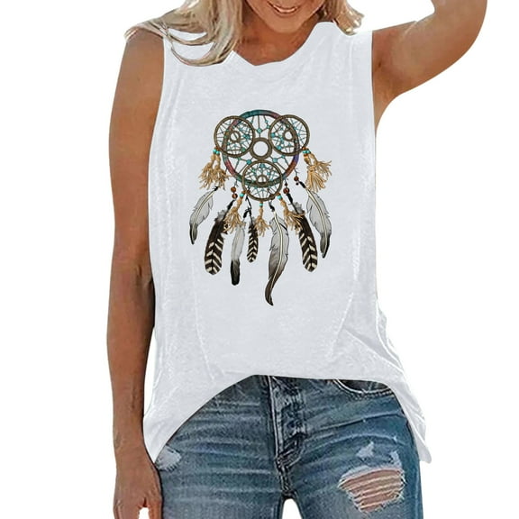 MESSUEN Sleeveless Tops for Women Tank Top for Women Loose Fit Crew Neck Raglan Yoga Workout Tank Loose Fit Running Womens Dress Shirts Women Blouses Summer White 2XL