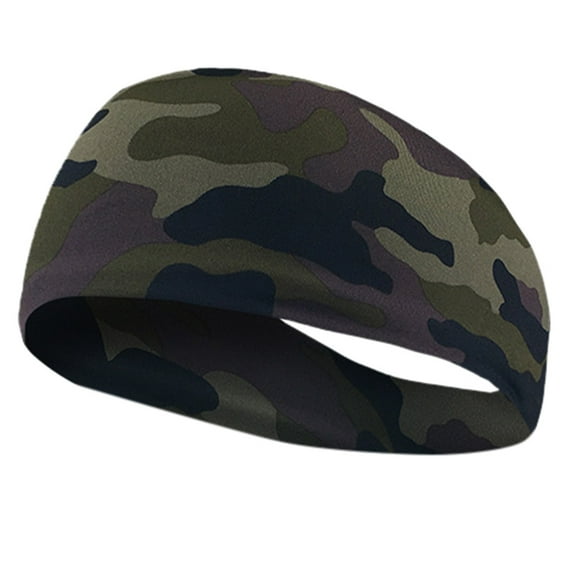 MESSUEN Sports Headbands for Women Sports Headband Men Sport Headbands Hair Bands Hairbands for Women's Hair Sport Headband Womens Hair Accessories Camouflage One Size