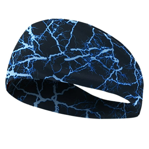 MESSUEN Sports Headbands for Women Sports Headband Men Women Headbands for Hair Sport Accessories Hair Bands for Women's Hair Sports Headband Women Hair Accessories Blue One Size