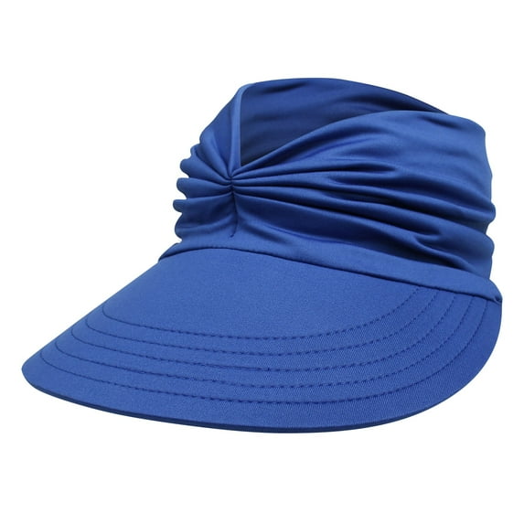 MESSUEN Sun Visor Hat Running Hats for Women Beach Hat Beach Sun Hat Spring/summer Hat Outdoor Sports Empty Top Hat Multi Colored Optional Wide Brim Hats for Women Sun Hat Women Blue One Size