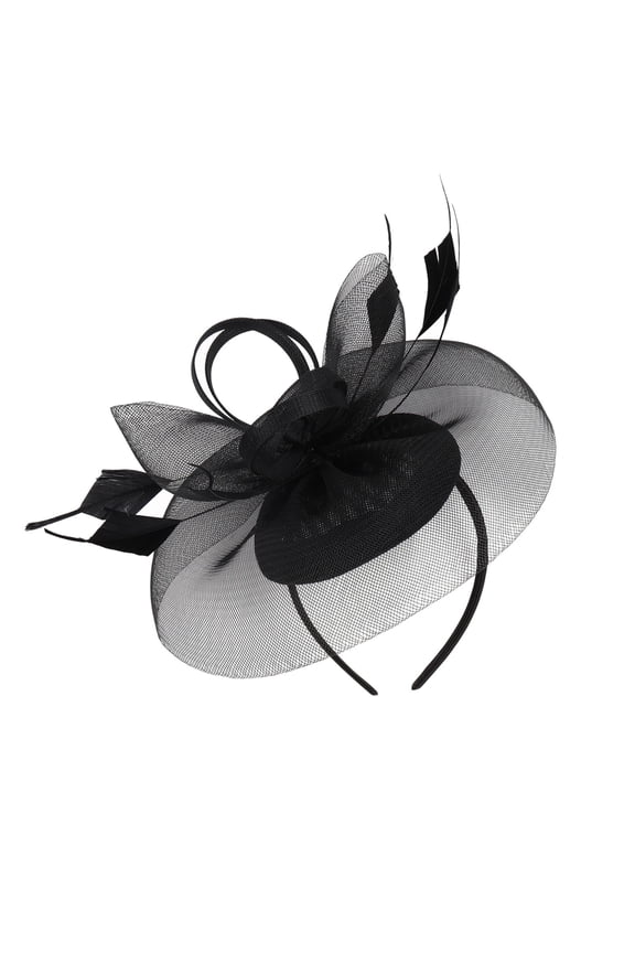 Tea Hats for Women Tea Party Hats for Women Girl Hat Fascinators Hats for Women Tea Party Hair Fascinators for Women Girls Tea Party Hat Ladies Fascinator Hats Black One Size