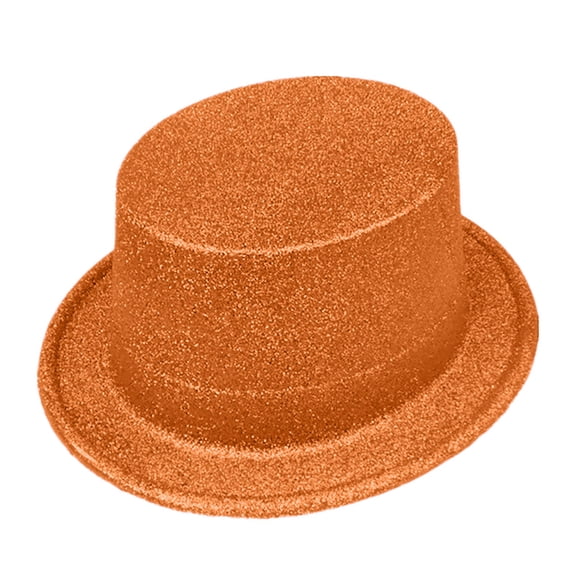MESSUEN Top Hat for Women Wide Brimmed Hat Women Fedora Hat Sun Hats Mens Sun Hats Sun Hats for Women Wide Brim Sun Hat Z Orange One Size