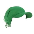 thumbnail image 1 of MESSUEN Turbans for Women Sun Hats for Women Turbantes Para Mujer Solid Color Outdoor Windproof and with Brim Cotton Printed Headscarf Head Coverings for Women Beanie for Women H One Size, 1 of 4