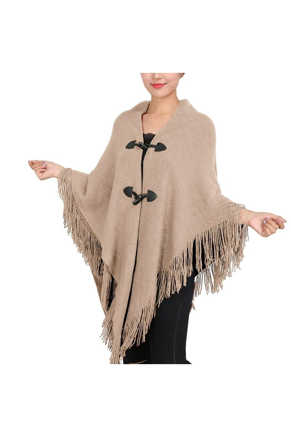 Vintage Shawl Long Shawl Knitted Shawl Womens Poncho Tops Cape Women Ladies Scarves Women's Scarves Pink A