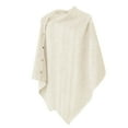 thumbnail image 1 of MESSUEN Vintage Shawl Long Shawl Thick Shawl Women's Cape Shawl for Women Scarves Women's Poncho White A, 1 of 3