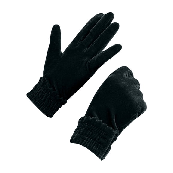 MESSUEN Winter Gloves Womens Winter Gloves Snow Gloves Warm Gloves Ski Gloves Workout Gloves Exercise Gloves Cycling Gloves Work Gloves Women Gloves Knit Gloves Accessories Black One Size