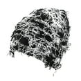 thumbnail image 1 of MESSUEN Winter Hat Beanie Beanies Knitted Fuzzy Winter Hats Thick Warm Hats for Women Men Outdoor Ski Knit Cap Women Beanie Women Hats Silver One Size, 1 of 2