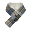 thumbnail image 1 of MESSUEN Winter Scarves Heated Scarf Thick Scarf Top Womens Scarf Cotton Scarf for Women Winter Scarves for Women Blue One Size, 1 of 9