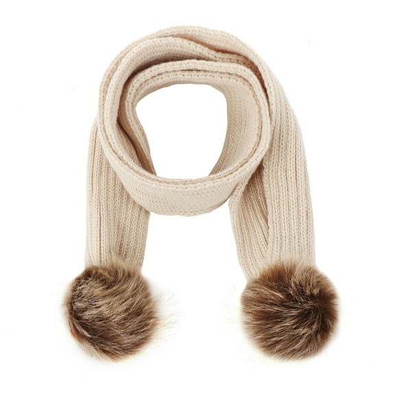 MESSUEN Winter Scarves Long Shawl Warm Scarf Capelets for Women Womens Scarf Cotton Scarf for Women Cape Coat for Women Beige One Size