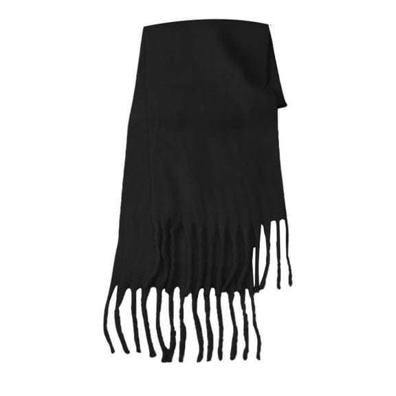 MESSUEN Winter Scarves Thick Scarf Long Scarves for Women Womens Scarves Cotton Scarf for Women Scarves Scarfs for Women Z Black A
