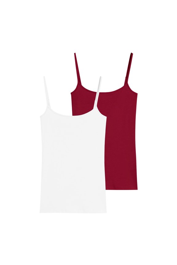 Womens Camisole Tank Tops Crop Tops Scoop Neck Camisole Solid Fit Underlay Versatile Bottom Tank Top Womens Basic Tee Shirts Tops for Women Trendy Summer White 5 XL