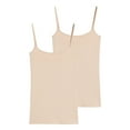 thumbnail image 1 of MESSUEN Womens Camisole Tank Tops Crop Tops Scoop Neck Camisole Women's Solid Fit Underlay Versatile Bottom Tank Top Blouses for Women Casual Summer Womens Shirts Beige L, 1 of 6