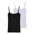 thumbnail image 1 of MESSUEN Womens Camisole Tank Tops Crop Tops Scoop Neck Camisole Women's Solid Fit Underlay Versatile Bottom Tank Top Sleeveless Tshirts for Women Ladies Tops Black 5 XL, 1 of 8