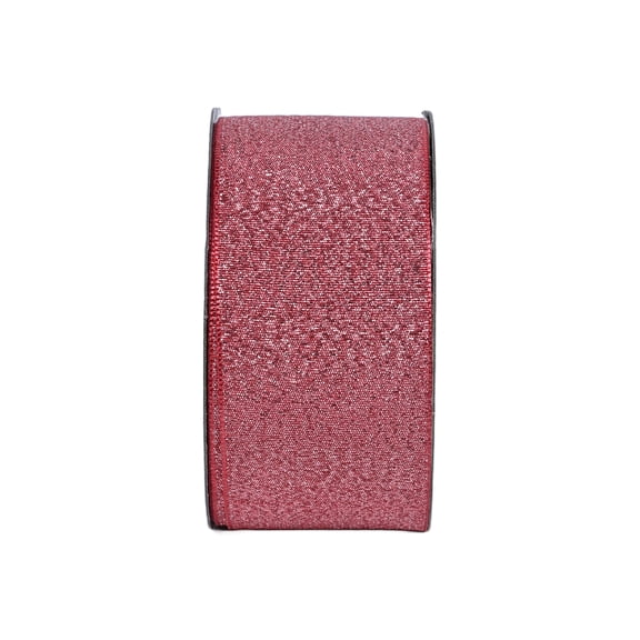 Gwen Studios 1.5" Metallic Luxe Red Ribbon, 3 yards