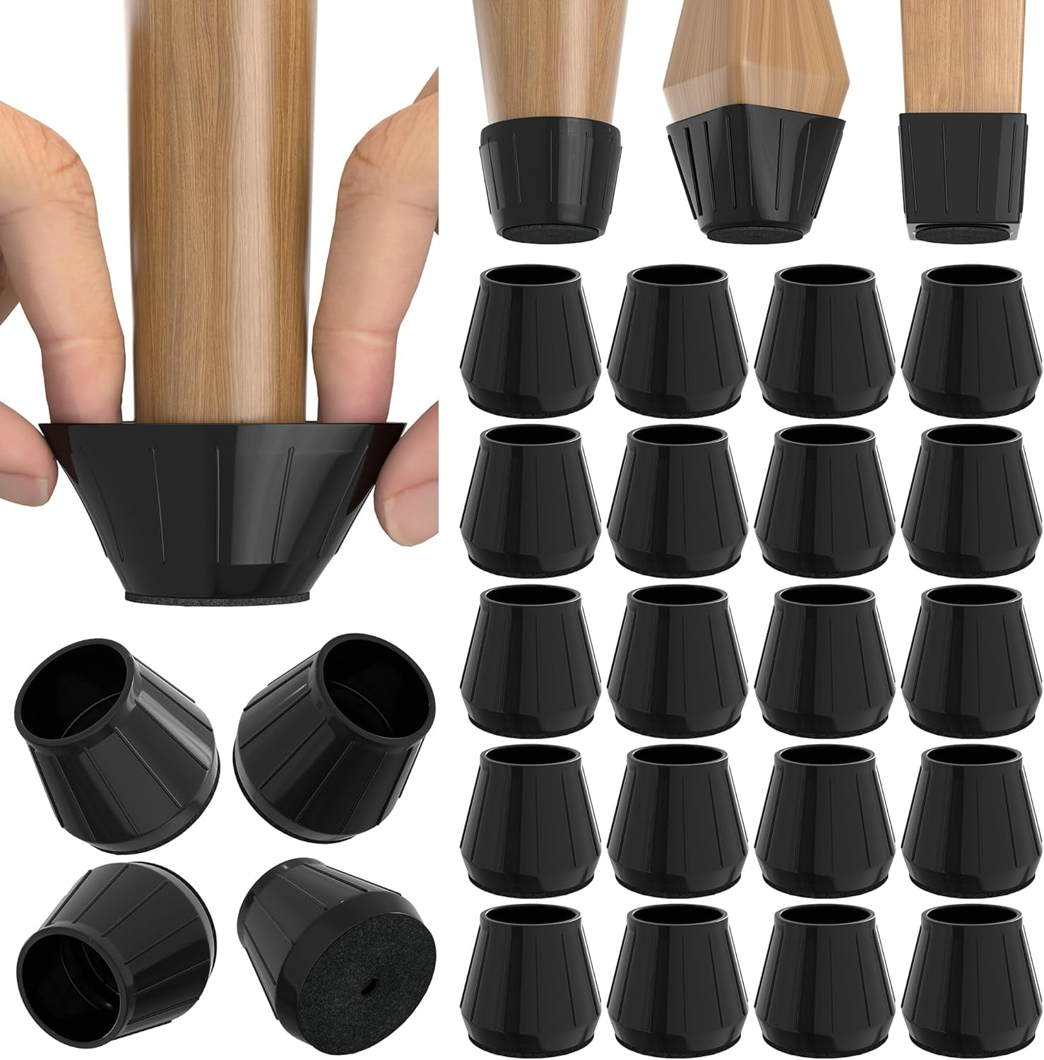 Chair Leg Floor Protectors Chair Leg Protectors for Hardwood Floors Silicone