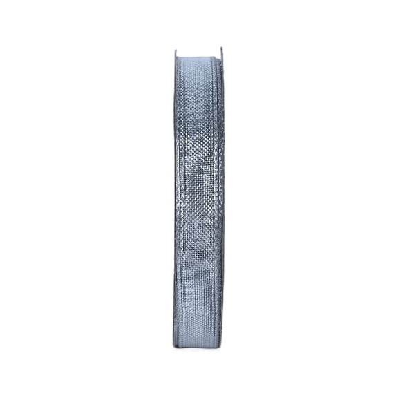 Gwen Studios 3/8" Metallic Silver Ribbon, 3 yards