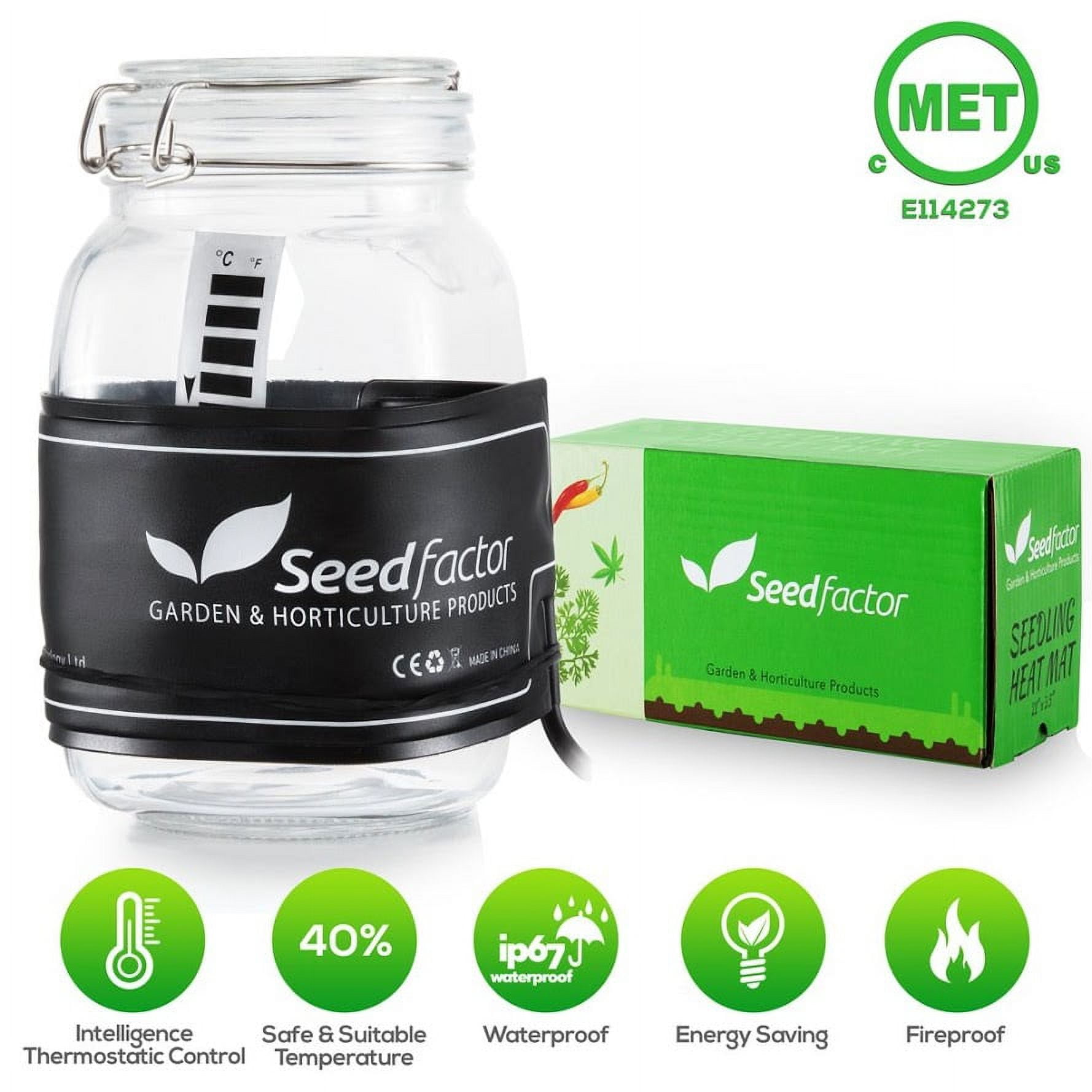 Electric Seedling Heat Mat Waterproof Heating Pad for Plants & Animals –  arrislife