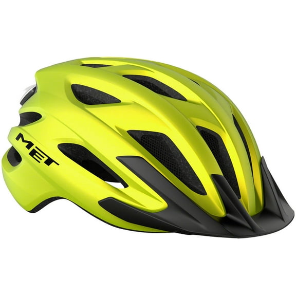 MET Crossover Mips Helmet - Lime Yellow Metallic Matte, X-Large