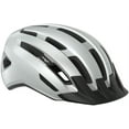thumbnail image 1 of MET Downtown MIPS-C2 Helmet In-Mold Safe-T Twist 2 Fit Glossy White Medium/Large, 1 of 2