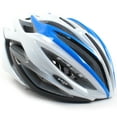 thumbnail image 1 of MET Estro Road Bike Helmet // White/Blue/Black // Medium, 1 of 7