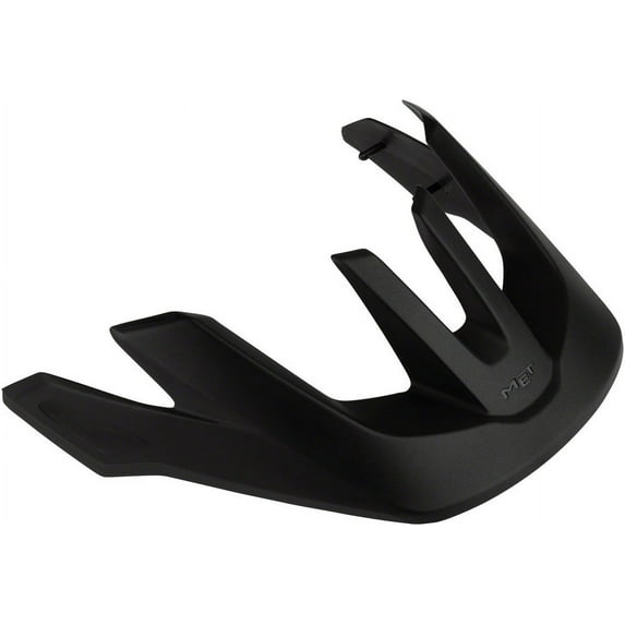MET Helmets Echo Visor - Black, Universal