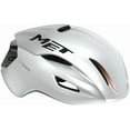 thumbnail image 1 of MET Manta MIPS Road Tri/TT Helmet In-Mold EPS Glossy White Holographic, Small, 1 of 2