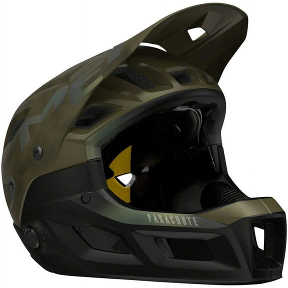 MET Parachute MCR MIPS Full Face Helmet In-Mold EPS Matte Kiwi Iridescent Large