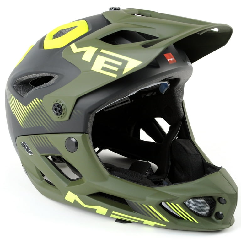 Mtb full online face helmet medium