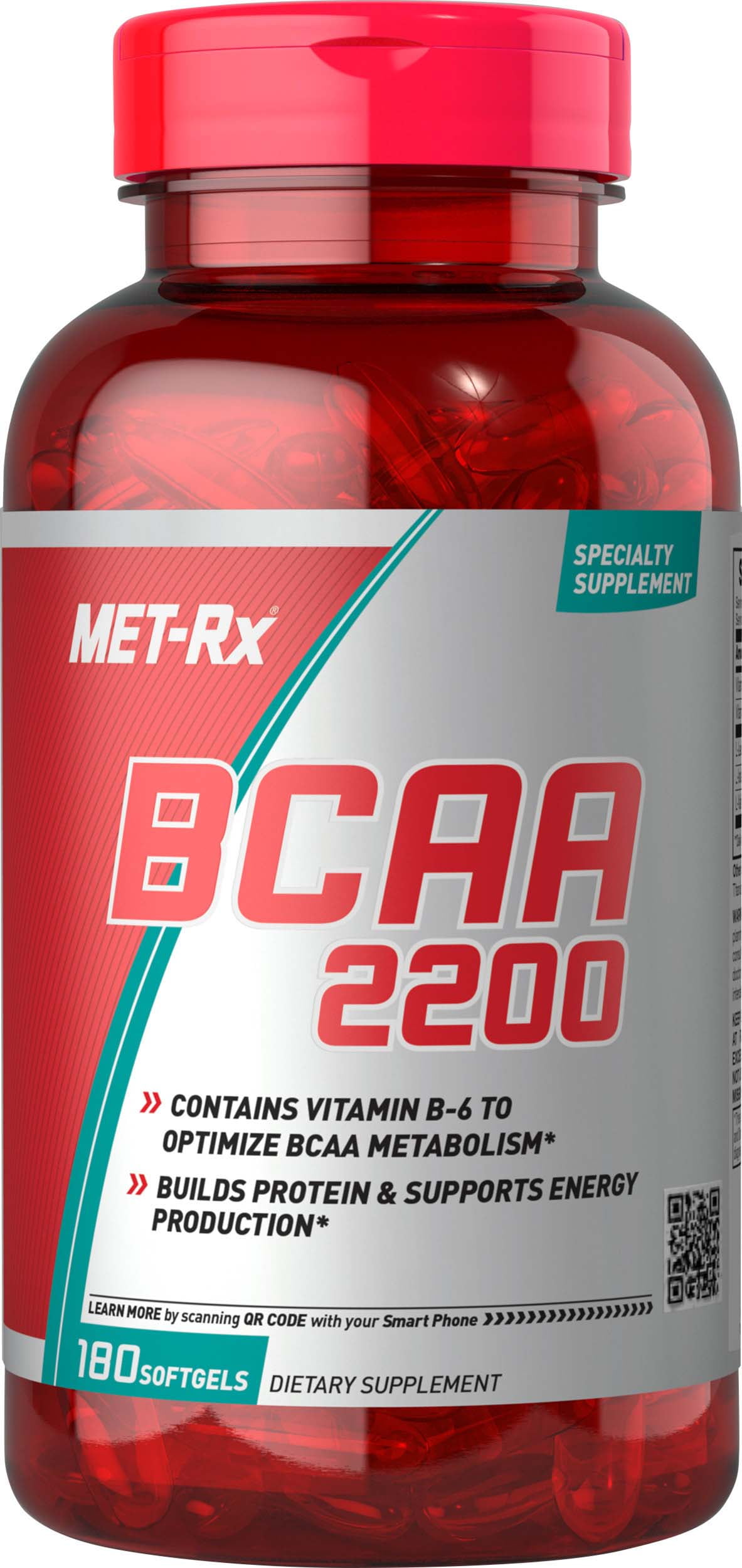 METRxBCAA 2200BCAA SupplementDietary Supplement to Build Protein