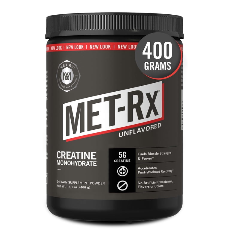 MET-Rx Creatine Monohydrate Powder, 80 Servings