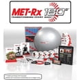 thumbnail image 1 of MET-Rx Exercise Ball Work Out Program Complete Kit, 1 of 6